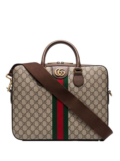 gucci laptop case|gucci gg supreme briefcase.